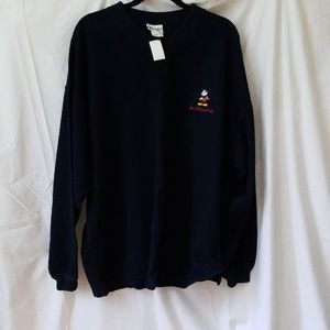 Disney Navy V-neck sweater